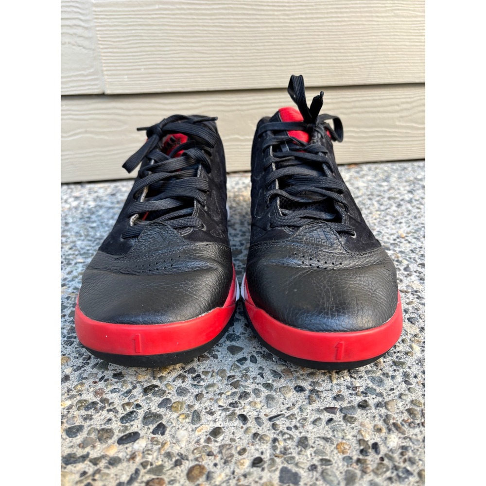 Men's adidas Rose 2.5 Low Chicago Bulls 'Away' Black/Red Basketball Size 12.5 - Picture 5 of 11